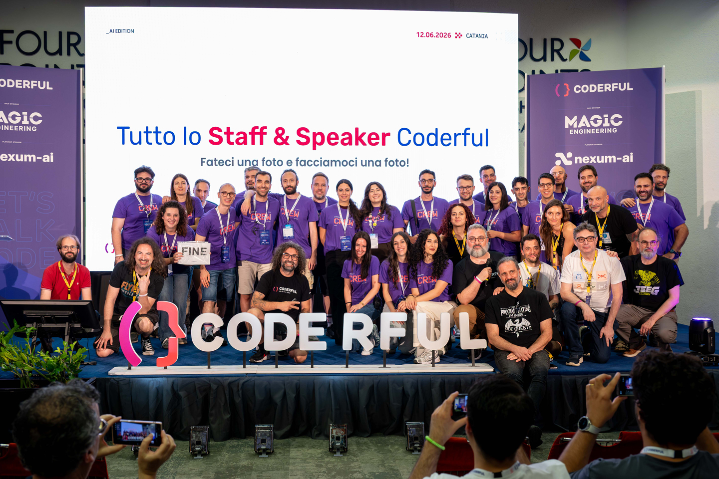 Il team di Coderful al completo